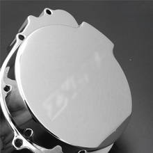 Aftermarket free shipping motorcycle parts Billet  Engine Stator cover for Kawasaki  ZX6R 636 2003-2004  left side CHROME 2024 - buy cheap