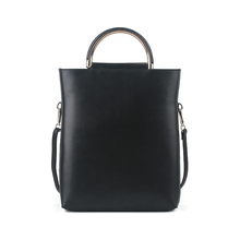 Women Genuine Leather Casual Tote Ladies Fashion Top-Handle Bag Shoulder Bag Office Handbag Female Messenger Crossbody Bag Black 2024 - buy cheap