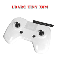 Ldarc-controle remoto pequeno x8m, transmissor e controle remoto, segunda geração, mecânico, 2.4 gh, mini máquina de cruzamento de quatro eixos, 8 canais 2024 - compre barato