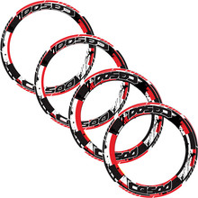 4 X Men's Motorcycle Wheels edge Tire Color Sticker Stripes Round Reflective Sticker for HONDA CB500 cb 500 CB 500 2024 - buy cheap