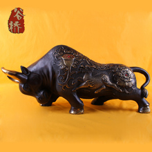 Bronze sculpture, fortune cattle crafts lucky cow bronze sculpture, decoration 2024 - buy cheap