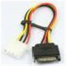 Кабель для компьютера, 15Pin sata кабель, SATA штекер к 4 Pin Molex разъем IDE HDD, кабель питания для жесткого диска, кабель pci-e x30514 2024 - купить недорого