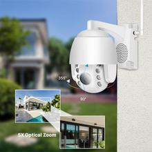 1080P Wifi IP Camera Outdoor Two Way Audio PTZ 5X Optical Zoom Night Vision IR 60M Wireless Security Speed Dome Camera P2P 2024 - buy cheap