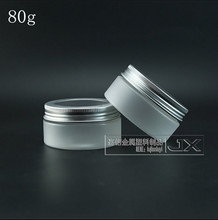Free Shipping 80g/ml Frosted Plastic Flat Pucifugal Bottle Jar Silver lid Butter Pomade Bath Salt Small Sample Packing Bottle 2024 - buy cheap