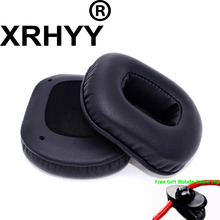 XRHYY-almohadilla para oreja de repuesto, almohadillas para los oídos, cubierta de cojín para Razer Tiamat, auriculares de música para videojuegos, auriculares para reproductores multimedia, 1 par 2024 - compra barato