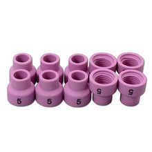 TIG Alumina Ceramic Nozzle Gas Lens Cup 53N25 5# Fit Welding Torch Accessories Consumables WP SR PTA DB 24 Series,10PK 2024 - buy cheap