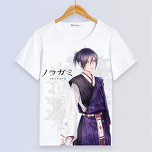 Anime Noragami Aragoto Digital Printing Unisex Harajuku T Shirt Women Tee Shirt Lovers Summer Streetwear Loose Couple Clothes 2024 - buy cheap