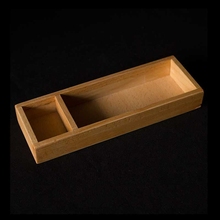Caja de bolígrafos de madera de diseño Simple de estilo japonés, organizador de escritorio de madera Natural ecológico, artículos diversos creativos/soporte de almacenamiento de mesa estacionaria 2024 - compra barato