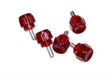 2pcs M5 red head screw handle screws machine equipment bolt decorative bolts 10-40mm length 2024 - buy cheap