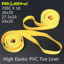 2pcs RISK 29/26/27.5*20mm 700c*18mm Bicycle Tire Protection Liner Mountain Road Bike Dead Fly Bicycle Puncture Proof Belt Yellow 2024 - buy cheap