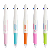 Barra de rayas de B4SA1-A4 japonés limitada, bolígrafo multifunción de cuatro colores 0,7 + lápiz automático 0,5, 1 Uds. 2024 - compra barato