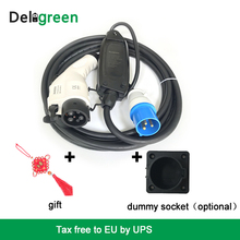 Portable Duosida Type1 Fast DC EV chargers Single Phase With Blue CEE Connectors Plugs Sockets Leads For Electric Vehicle 2024 - buy cheap