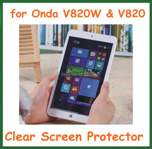 5 шт. прозрачная защитная пленка для экрана для Onda V820W & V820 quad core Tablet PC No рознипосылка упаковка Размер 202,5*116,3 мм 2024 - купить недорого