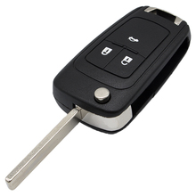 WhatsKey-carcasa de llave plegable de 2 y 3 botones para Chevrolet, Aveo, Epica, Lova, Camaro, Impala Cruze 2024 - compra barato