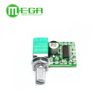 100 PAM8403 mini 5 V placa amplificador digital com interruptor potenciômetro pode ser alimentado por USB 2024 - compre barato