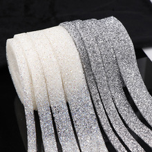 4 SIZE 1 Yard Sewing Trim Crystal Motif Strass Hot Fix Shining Resin Rhinestone Ribbon Appliques For Dresses Clothes Shoes 2024 - buy cheap