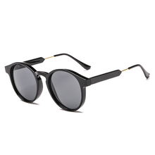 Retro Round Sunglasses Women Men Brand Design Transparent Female Sun glasses Men Brand Design Sun glasses Men 2024 - buy cheap