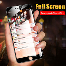 Toughened Curved Edge Tempered Glass For iPhone X XS Max XR 11 Pro 7 8 Plus 6 6S 5 5S SE Full Cover Screen Protector Film 2024 - buy cheap