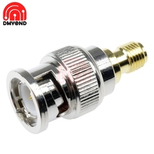 Diy Electronic Adapter BNC Plug Male to SMA Female Jack RF Connector Straight For RF Connect 2024 - buy cheap