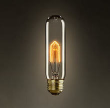 2pcs T10 40W E27 Retro Industry Incandescent Bulb Tube Edison Style, Edison Bulb Vintage Light Lamp Free Shipping 2024 - buy cheap