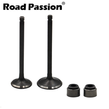 Road Passion-piezas de motor de motocicleta, Kit de sello de aceite y vástago de válvula para Yamaha PRO-4 Pro Hauler YTM200 tri-moto YFM25R Raptor 250 2024 - compra barato