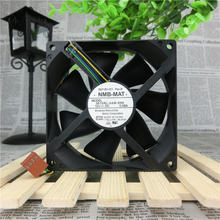 NMB 3610RL-04W-S66 90*90*25 9 см 12 В 0,56 а 4-проводной охлаждающий вентилятор для шкафа с контролем температуры 2024 - купить недорого