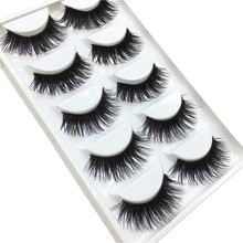 Eyelashes 1 Pair  False EyeLashes 3D False Lashes Fluffy Strip Eyelash Long Natural Party Eyelash Extension 2018 dec 06 2024 - buy cheap