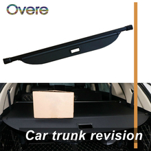 Overe 1Set Car Rear Trunk Cargo Cover For Hyundai Grand Santa Fe Car-styling Black Security Shield Shade Auto accessories 2024 - buy cheap