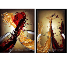 Набор для алмазной вышивки «сделай сам», полноразмерная/Круглая Мозаика 5D, картина с удовольствием, наборы для вышивки крестиком, украшение с рисунком красного вина 2024 - купить недорого