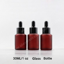Hot sale 50 x 30ml best quality matte glass dropper bottles, Enssential Oil bottles, Sample Bottle with dropper 2024 - buy cheap