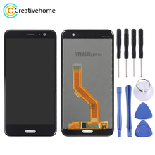 High Quality LCD Screen and Digitizer Full Assembly with / without Frame For HTC U11 2024 - buy cheap
