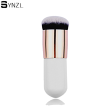 New Fashtion Large Round Head Buffer Foundation Powder Makeup Brushes Chubby Pier Plump Round Brush Makeup BB Cream Tools 2024 - buy cheap