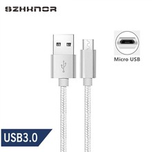 Cable Micro USB para Samsung Galaxy A3/A5/A7 2016 J3/J5/J7 2017, Cable cargador de sincronización de datos para Elephone S7 Mini R9 C1 S3 Lite S2 S1 2024 - compra barato