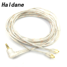 Free Shipping Haldane 1.6m DIY MMCX Cable for SE535 SE215 UE900 W40 SE425 Copper Upgraded Wire Earphone Cable 2024 - buy cheap