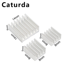 Disipador de calor de aluminio Raspberry Pi 3, almohadilla de refrigeración, refrigerador del radiador para Raspberry Pi 3 Modelo B + Plus Pi3 B 2B 3B 2024 - compra barato