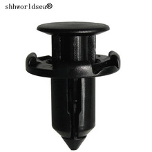 Shhworlsea-abrazadera de plástico para parachoques de coche, 10 Uds., 9mm, para Honda, Mazda, Mitsubishi, Lotus, cierre automático, Clips fijos 2024 - compra barato