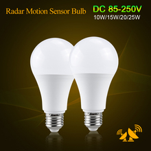 Radar Motion Sensor E27 Led Lamp Bulb E27 85-265V Auto Smart Infrared Body Sensor Light Bulb For Home Stair Porch Aisle Garage 2024 - buy cheap