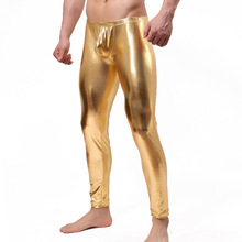 Pantalones deportivos ajustados para hombre, pantalón largo de cintura baja, de chándal, diseño Sexy 2024 - compra barato