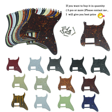KAISH 11 Hole ST One Humbucker Guitar Pickguard Scratch Plate Fits for Fender Delonge for Strat Various Colors 2024 - buy cheap