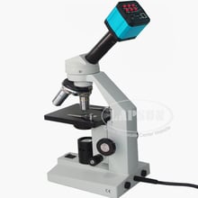 40X - 400X  Compound Advance Biological Student Lab Microscope + 250X - 2500X 14MP HDMI USB HD Digital Eyepiece Camera 2024 - buy cheap