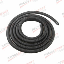 Black Nylon Cover Braided 1500 PSI 6AN AN6 Oil Fuel Gas Line Hose 3M(9.8FT) 2024 - buy cheap