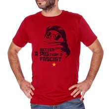 Camiseta de Porco Rosso Miyazaki para hombre, camisa con estampado 3D de dibujos animados, Antifa, Salvini Di Maio, Hip Hop, nueva moda 2024 - compra barato