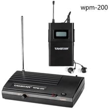 Takstar-Sistema de Monitor de estudio de grabación inalámbrico wpm-200/ wpm200, auriculares intrauditivos UHF, transmisor y receptor, Monitor de escenario 2024 - compra barato