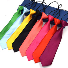 Solid Neck Tie Easy To Wear For Children Boys Girls Students Kid Rope Tie Stage Performance Photograph Graduation Ceremony Black 2024 - buy cheap