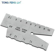 29 degree Screw Thread Gauge Gage Grinding Stainless Steel Welding Ruler Square ruler 2024 - buy cheap