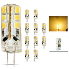 10pcs/lot led G4 2835 SMD 6W DC 12V G4 24LED Lamp halogen lamp g4 led 12v LED Bulb lamps warranty 2Y Lighting Spotlight 2024 - buy cheap