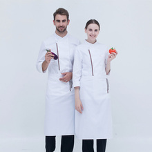 Uniformes de Chef para hombre y mujer, ropa de cocina, servicios de comida, 4 colores 2024 - compra barato