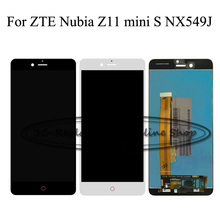 Black/White 5.2 inch LCD Display + Touch Screen Digitizer Assembly Smartphone Replacement For ZTE nubia Z11 mini S NX549J 2024 - buy cheap