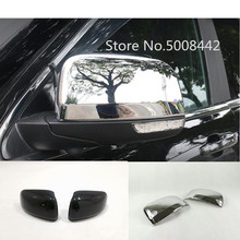 Car Styling Rear View Rearview Side Glass Mirror Cover Trim Frame For Jeep Grand Cherokee 2014 2015 2016 2017 2018 2019 2020 2024 - buy cheap