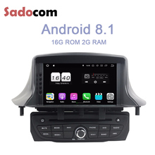 1024*600 Android 8.1 For Renault Megane III Fluence 2009-2016 2GB RAM Car DVD Player GPS Navi car radio wifi 4G BT steer control 2024 - buy cheap